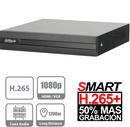 DVR Dahua 8 Canales HDCVI DH-XVR1B08H, Pentahibrido 4 Megapixeles Lite, Compresión de video H265+
